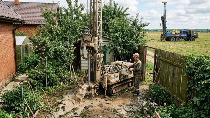 МБУ или крупная техника для бурения скважины